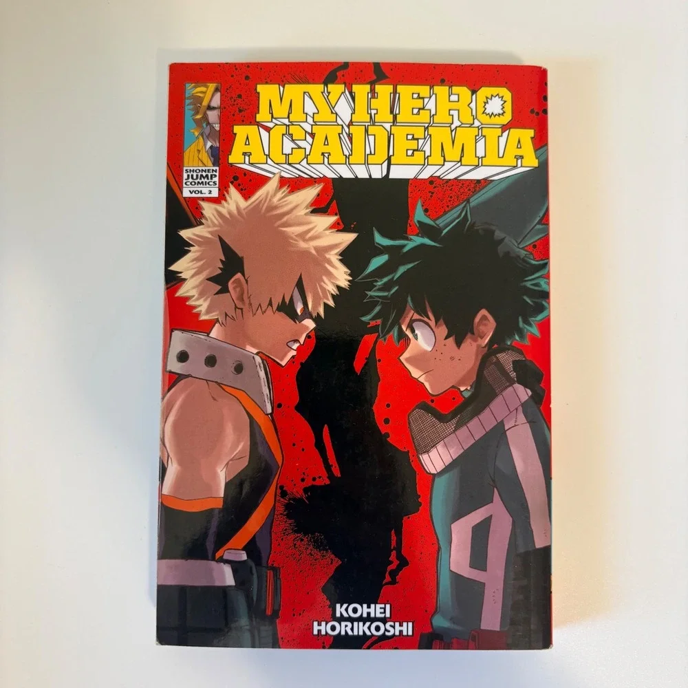 My Hero Academia Volume 2 Kohei Horikoshi First Printing Edition Manga English